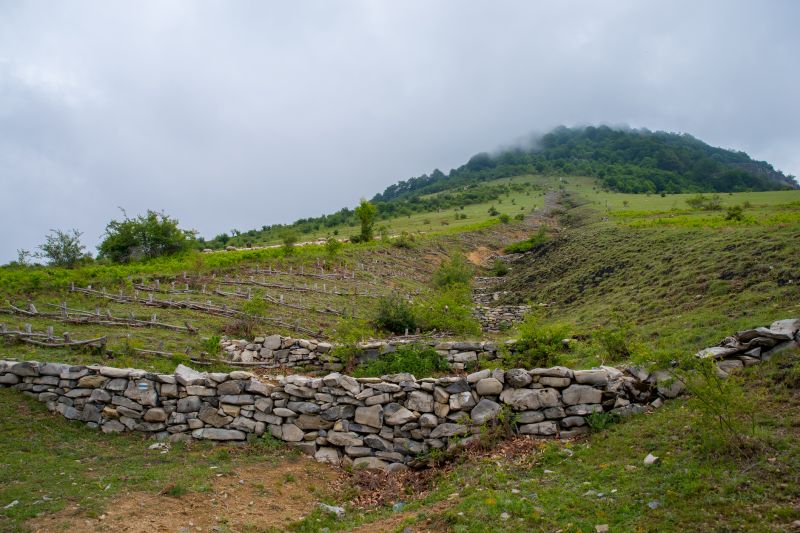 Completed Slope Stabilization